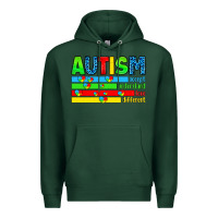 Sports Green autism Premium Hoodie - Artiststas
