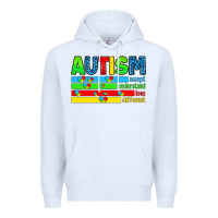 White autism Premium Hoodie - Artiststas