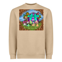 Mushroom Farm animal easter tumbler Easter Day Heavyweight Sweatshirt - Neo Western