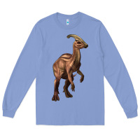 Colony Blue parasaurolophus Long Sleeve Tee - Artiststas