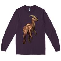 Plum parasaurolophus Long Sleeve Tee - Artiststas