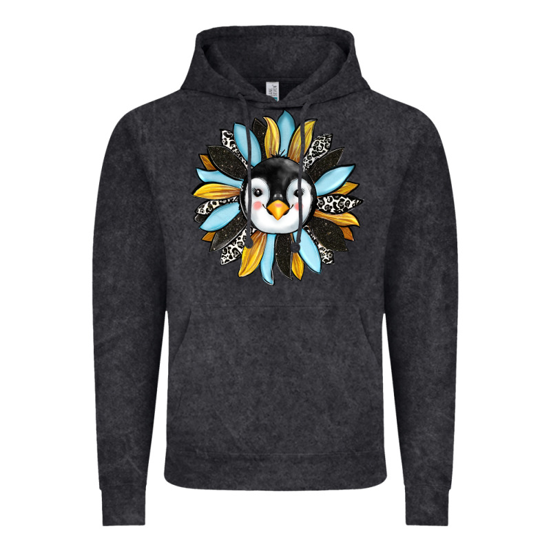 Penguin Sunflower Vintage Hoodie by RanaPortraitStore | Teevron