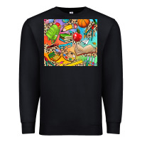 Black school elements Premium Sweatshirt - NancyCooperArtShop