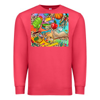 Cardinal school elements Premium Sweatshirt - NancyCooperArtShop