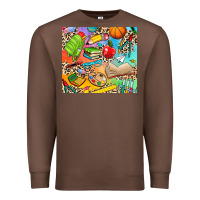 Chestnut school elements Premium Sweatshirt - NancyCooperArtShop