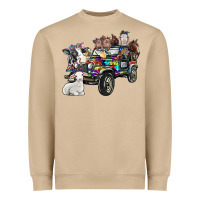 Mushroom farm life Heavyweight Sweatshirt - SublimationCraftShop