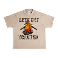 French Oak lets get toasted Urban Heavy Tee - CowhideDigitalArt