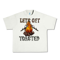 Pistachio lets get toasted Urban Heavy Tee - CowhideDigitalArt