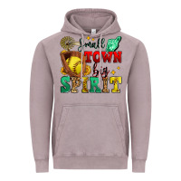 Vintage Zinc small town big spirit softball Vintage Hoodie - Zillion Design Studio