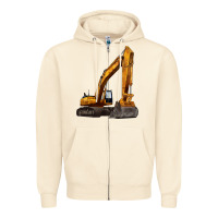 Sandshell excavator Zipper Hoodie - LillyAllenDesigns