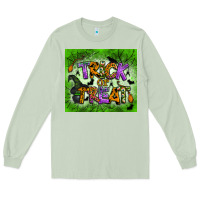Matcha trick or treat tumbler Long Sleeve Tee - BundleAndBundleShop
