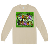 Mushroom trick or treat tumbler Long Sleeve Tee - BundleAndBundleShop