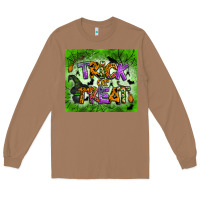 Toasted Coconut trick or treat tumbler Long Sleeve Tee - BundleAndBundleShop