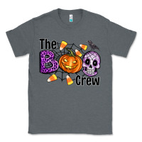 Charcoal Heather Boo halloween Classic Tee - Artiststas