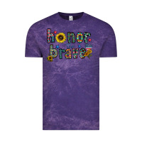 Cloud Purple honor the brave Vintage Tee - CowhideDigitalArt