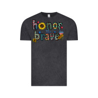 Vintage Black honor the brave Vintage Tee - CowhideDigitalArt