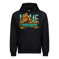 Black Love Thanksgiving with Turkey Urban Hoodie - texasbilliewilder
