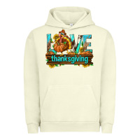 Love Thanksgiving With Turkey Urban Hoodie | Teevron