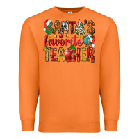 Carrot santas favorite teacher Premium Sweatshirt - NancyCooperArtShop