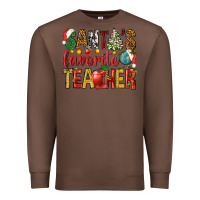 Chestnut santas favorite teacher Premium Sweatshirt - NancyCooperArtShop
