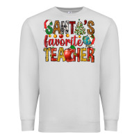 Dove Grey santas favorite teacher Premium Sweatshirt - NancyCooperArtShop