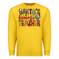 Lemon santas favorite teacher Premium Sweatshirt - NancyCooperArtShop