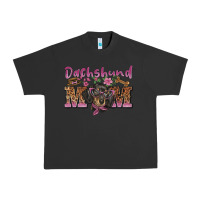 Pigment Black dachshund mom Urban Heavy Tee - BarkalooDesign