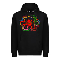 Black autism teacher pencil Premium Hoodie - Artiststas