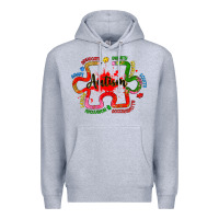 Heather Grey autism teacher pencil Premium Hoodie - Artiststas