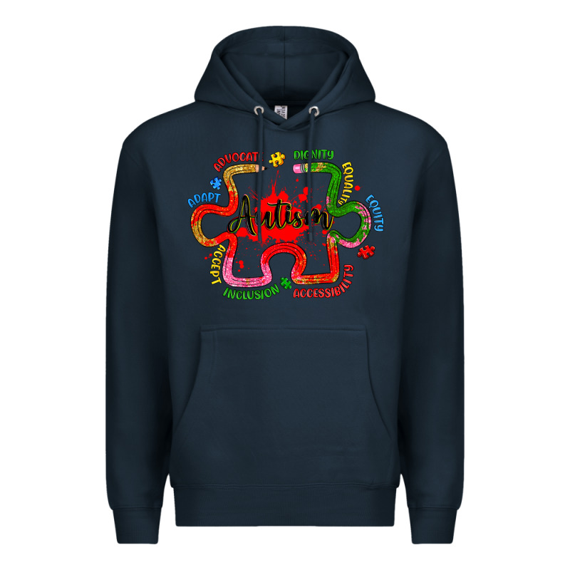 Autism Teacher Pencil Premium Hoodie by Artiststas | Teevron