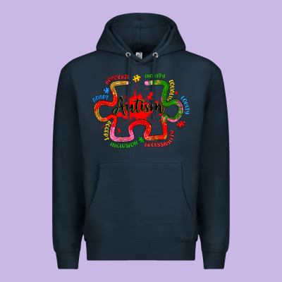Autism Teacher Pencil Premium Hoodie Designed By Artiststas