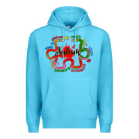 Ocean Blue autism teacher pencil Premium Hoodie - Artiststas