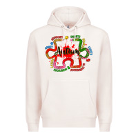 Pale Pink autism teacher pencil Premium Hoodie - Artiststas