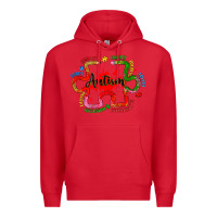 Red autism teacher pencil Premium Hoodie - Artiststas
