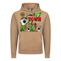Vintage Coffee small town big spirit soccer Vintage Hoodie - Zillion Design Studio
