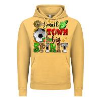 Vintage Mustard small town big spirit soccer Vintage Hoodie - Zillion Design Studio