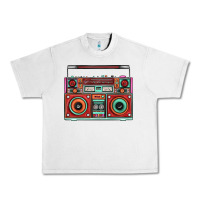 Lunar Rock Boombox Urban Heavy Tee - FaDigitalArtStudio