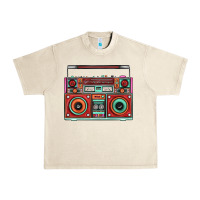 Sandshell Boombox Urban Heavy Tee - FaDigitalArtStudio