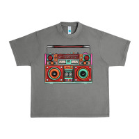 Tornado Boombox Urban Heavy Tee - FaDigitalArtStudio