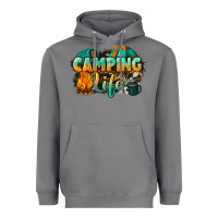 Storm camping life Heavyweight Hoodie - NancyCooperArtShop