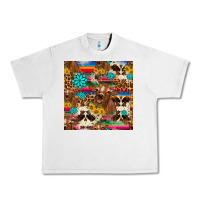 Lunar Rock western sunflower bucket cow seamless pattern Urban Heavy Tee - HRA Design Shop