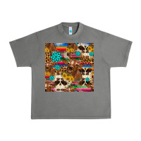Tornado western sunflower bucket cow seamless pattern Urban Heavy Tee - HRA Design Shop
