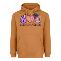 Meerkat peace love make up Heavyweight Hoodie - MaliasSmallBusiness