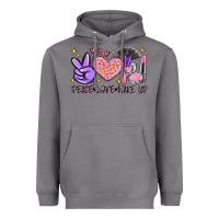 Storm peace love make up Heavyweight Hoodie - MaliasSmallBusiness