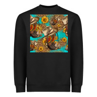 Western Boots And Hat Seamless Pattern Heavyweight Sweatshirt | Teevron