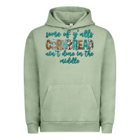 Pigment Oil Green Some of Y'alls Cornbread Ain't Done In Middle Urban Hoodie - texasbilliewilder