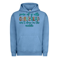 Pigment Pebble Blue Some of Y'alls Cornbread Ain't Done In Middle Urban Hoodie - texasbilliewilder