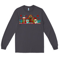 Smoke lady of guadalupe coffee cups libbey glass Long Sleeve Tee - Jasminsmagicworld