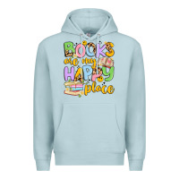 Blue Mist books are my happy place Premium Hoodie - Artiststas