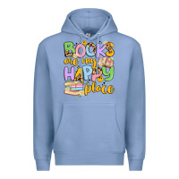 Colony Blue books are my happy place Premium Hoodie - Artiststas